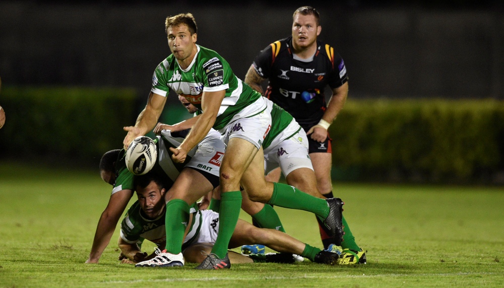 Guinness PRO12, Stadio Monigo, Treviso, Italy 23/9/2016 Benetton Treviso vs Newport Gwent Dragons Benetton Treviso's Tommaso Benvenuti Mandatory Credit ©INPHO/Elena Barbini